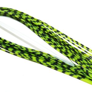 Grizzly Barred Rubber Legs Neon green