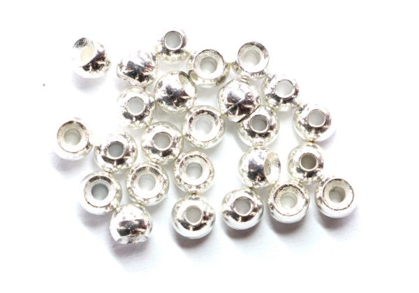 Bead Tungsteno Plateado