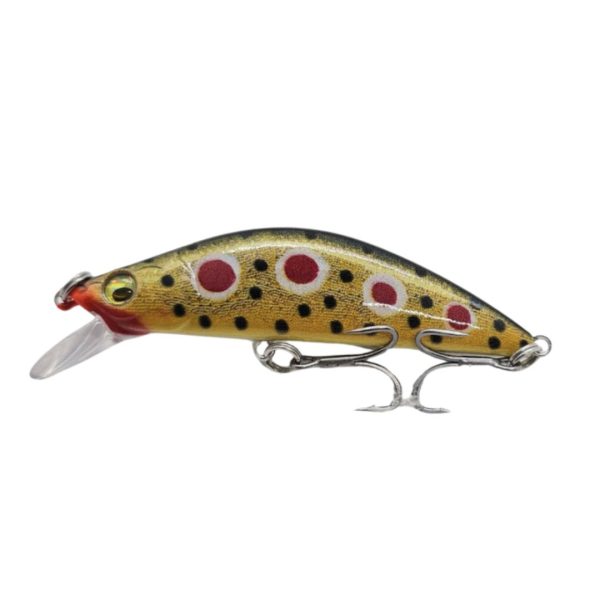 Señuelo Lethal Minnow Suarez Lures 50mm 4,7g clown trout