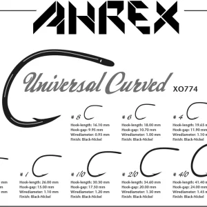 Anzuelo Ahrex x0774 Universal curved