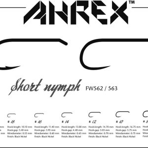 Anzuelos Ahrex Fw562 Short nymph