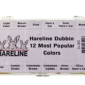 Hareline dubbin 12 colores populares.