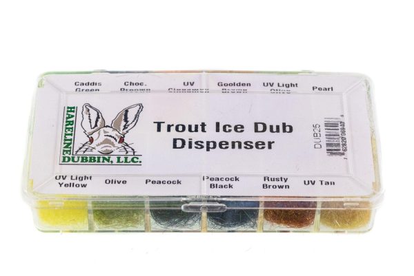 Dispensador de trout Ice dub Hareline