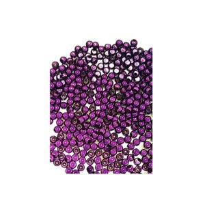 Small 3d Beads Morados.