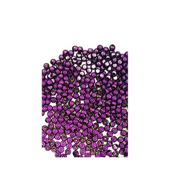 Small 3d Beads Morados.