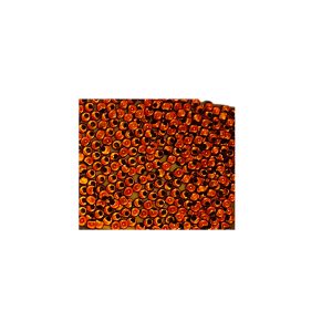 Small 3d beads naranja.