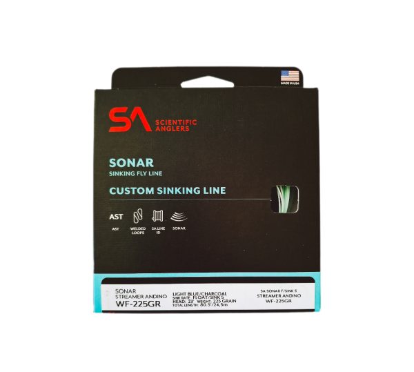 Línea Scientific angler streamer andino 225gr