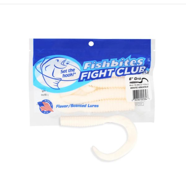Fishbites 6” Grub variedades - Imagen 2