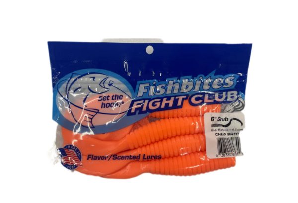 Fishbites 6” Grub variedades - Imagen 3