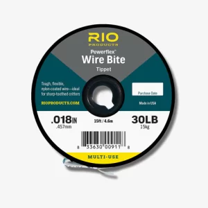 Tippet wire bite rio