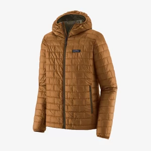 Patagonia Nano Puff Fitz Roy Trout Hoody- Shelter Brown
