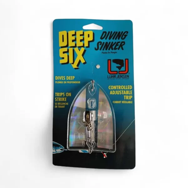 Paraban Pesca Luhr-Jensen Deep Six 5 1150 Plateado
