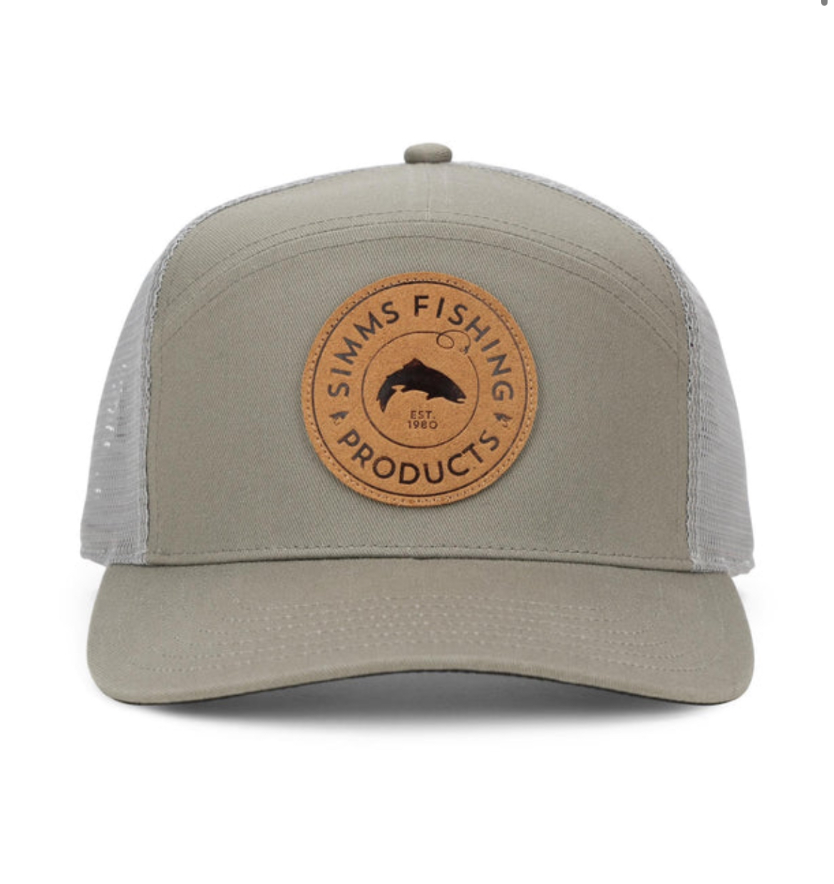 Gorro simms 7-PANEL TRUCKER BAY LEAF