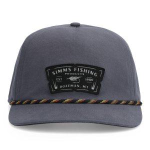 DOUBLE HAUL ROPE CAP DARK GUNMETAL